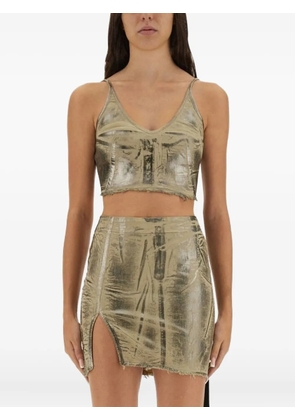 Rick Owens DRKSHDW spaghetti-strap top - Neutrals