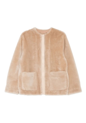 Agnona patch-pocket jacket - Neutrals