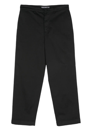 Department 5 cotton chinos - Black
