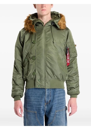 Alpha Industries hooded heritage jacket - Green