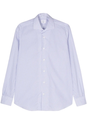 Mazzarelli polka-dot print shirt - White
