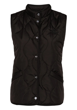 Lauren Ralph Lauren mock-neck quilted gilet - Black