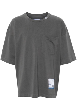 Maison MIHARA YASUHIRO patch-detailed T-shirt - Grey