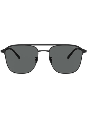 Giorgio Armani logo-print sunglasses - Black