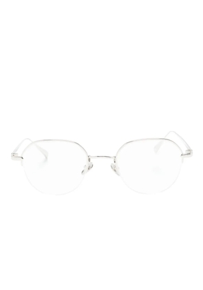 EQUE.M Waterdrop II round-frame glasses - Silver