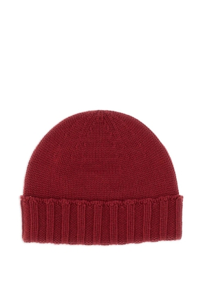 Drumohr ribbed beanie - Red