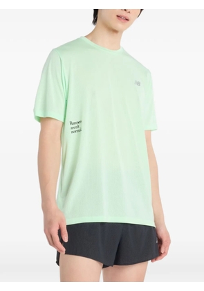 New Balance graphic-detail T-shirt - Green