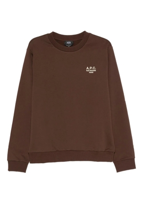 A.P.C. Standard Rue Madame sweatshirt - Brown
