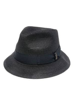 Borsalino Jules hemp hat - Blue