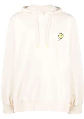 BARROW embroidered-logo hoodie - Neutrals