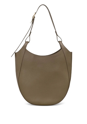 Longchamp Le Foulonné Hobo L leather shoulder bag - Green
