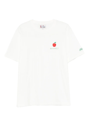 MC2 Saint Barth embroidered T-shirt - White