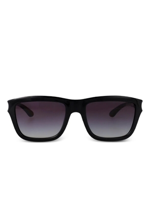 Diesel perforated square-frame sunglasses - Black