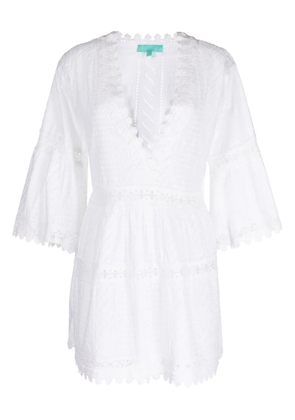 Melissa Odabash Victoria cotton dress - White
