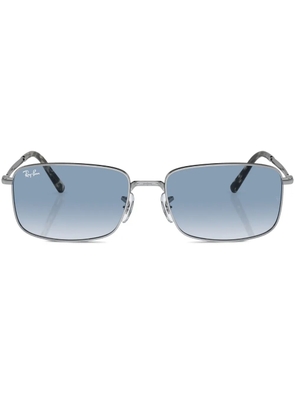 Ray-Ban gradient-lenses square-frame sunglasses - Silver