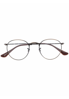 Ray-Ban round-frame glasses - Brown