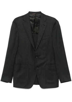 Canali wool blazer - Green