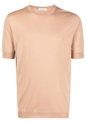 GOES BOTANICAL merino-wool crewn-neck T-shirt - Neutrals