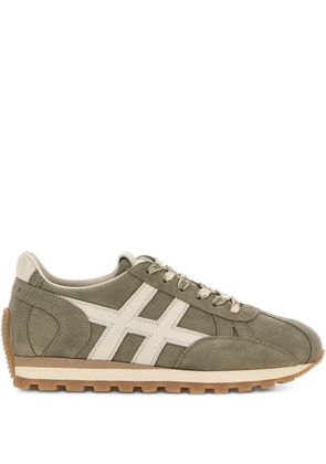 Hogan H671 86ER lace-up fastening sneakers - Green
