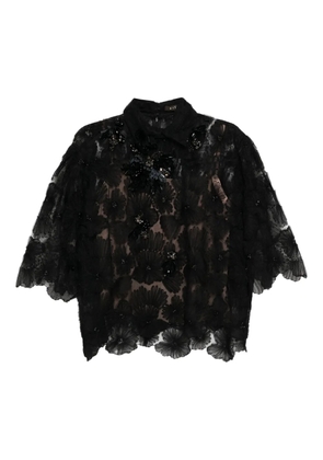 Biyan beaded blouse - Black