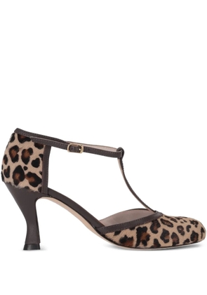 P.A.R.O.S.H. T-strap animal-print pumps - Neutrals