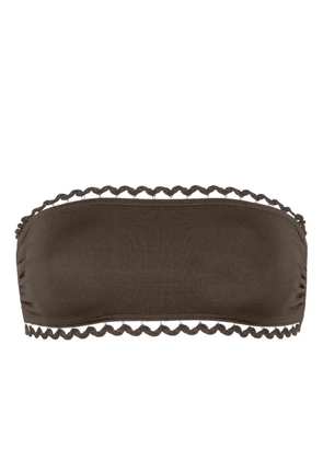 ERES Mix bandeau bikini top - Grey