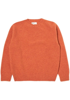 Universal Works seamless wool jumper - Orange