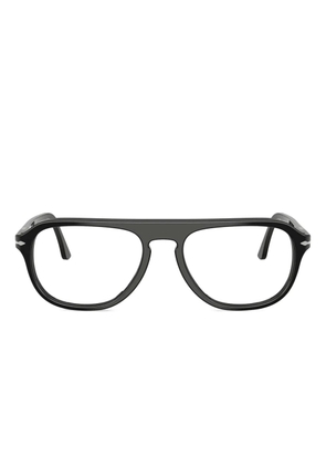 Persol pilot-frame glasses - Black