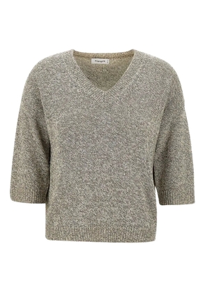 Kangra V-neck jumper - Neutrals