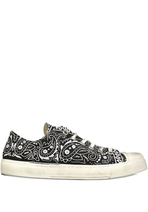 METAL GIENCHI x Jean Michel bandana-print sneakers - Black