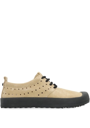 Volta suede low-top sneakers - Neutrals