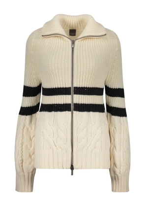 Lorena Antoniazzi cable-knit cardigan - Neutrals