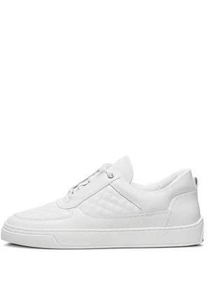 Leandro Lopes Faisca quilted-pattern sneakers - White