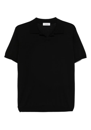 Kangra fine-ribbed T-shirt - Black