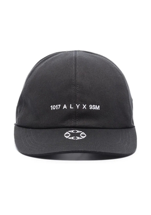 1017 ALYX 9SM embroidered logo baseball cap - Black