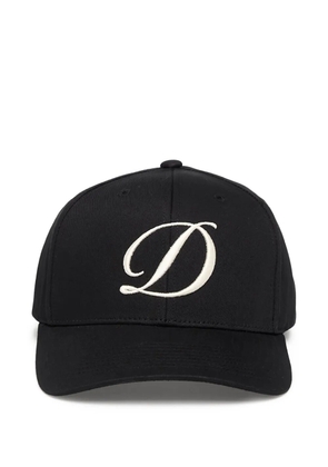 dime logo-embroidered cap - Black