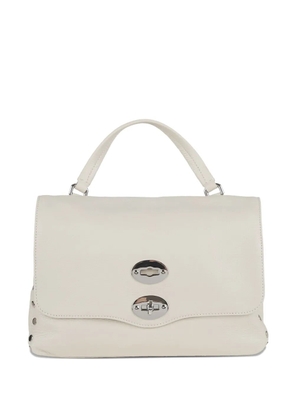 Zanellato Postina studded leather shoulder bag - Neutrals