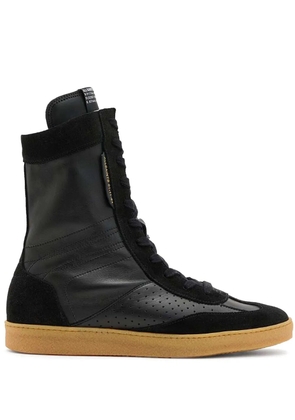 AllSaints leather sneakers - Black