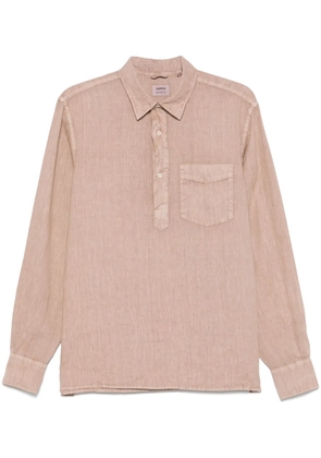 ASPESI linen shirt - Brown