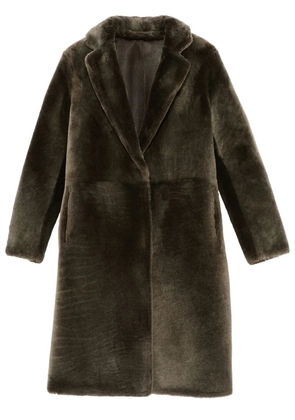 Yves Salomon shearling coat - Grey