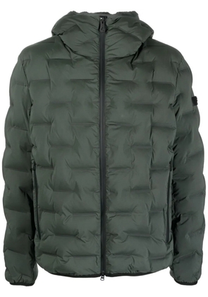 Peuterey quilted hooded jacket - Green