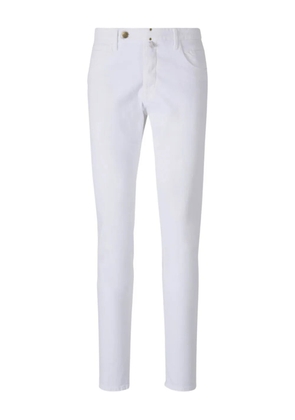 Incotex stretch-cotton straight jeans - White