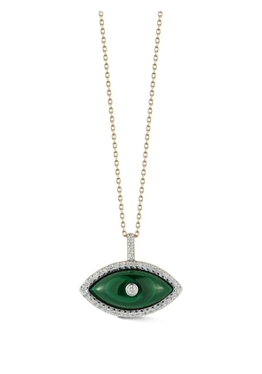Mateo Eye Malachite necklace - Gold