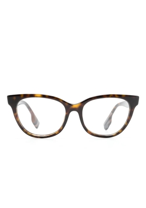 Burberry Eyewear tortoiseshell cat-eye glasses - Green