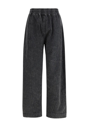 GANNI Isoli embroidered sweatpants - Grey