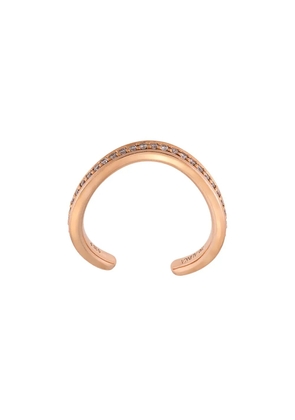 ALINKA TANIA diamond thumb ring - Metallic
