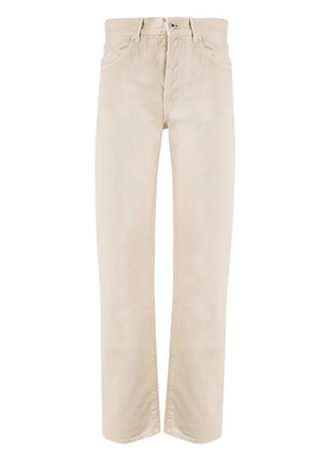 Off-White high waist straight-leg jeans - Neutrals