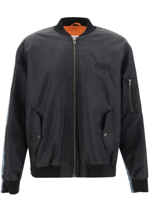 MM6 Maison Margiela denim bomber jacket - Black