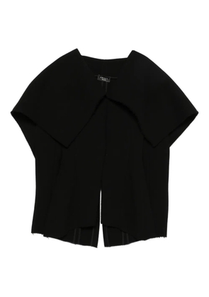 A.W.A.K.E. Mode wide-collar long-sleeve jacket - Black