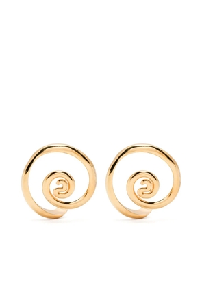 Panconesi vortice huggies earrings - Gold